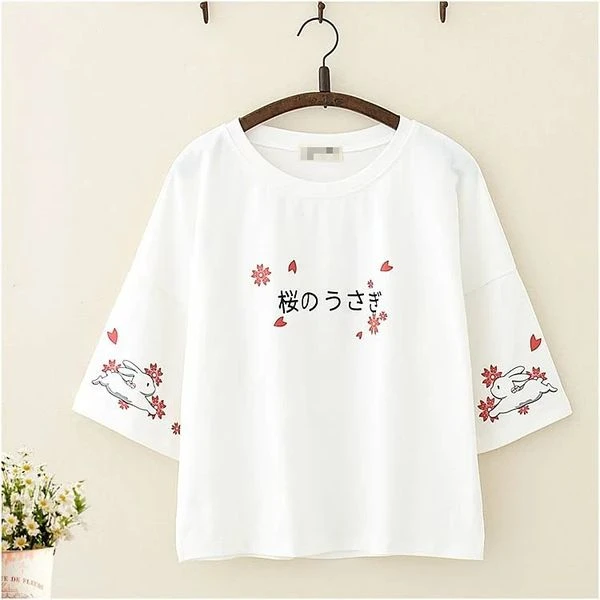 Short Sleeve Printed Jersey T-Shirt for Women – Stylish & Comfortable