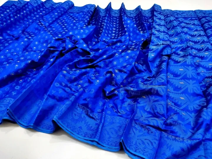 Trendy Nakful Jamdani Saree for Women - 2