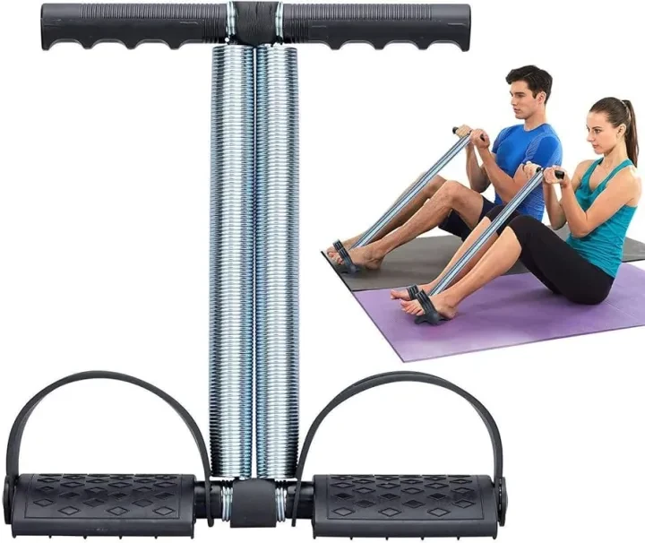 Double Spring Tummy Trimmer - Multipurpose Fitness Equipment for Men & Women